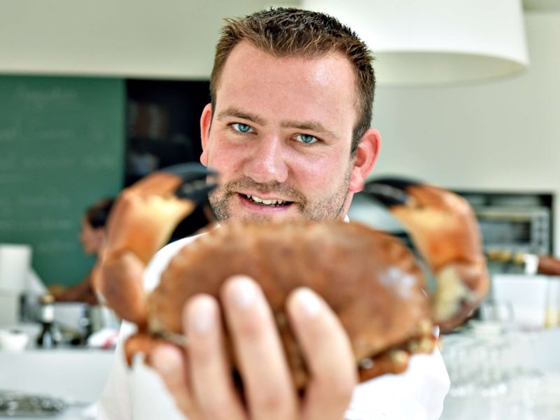 seafood fruit du mer restaurant döme döme sur mer antwerpen frederic chabbert michelin gault bart albrecht tablefever online reserveren book tafel